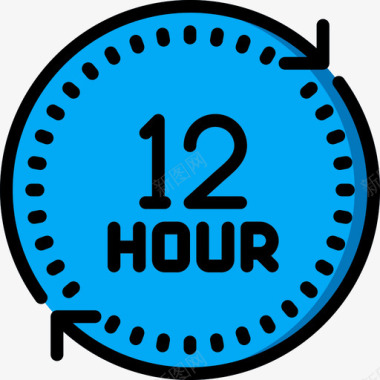 线性管理12小时33小时图标图标