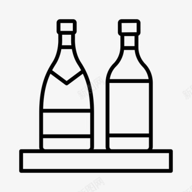 酒类饮料食品图标图标