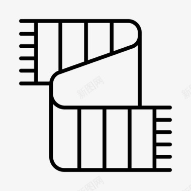 联动配件采购产品围巾配件时装图标图标