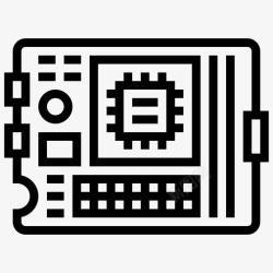 PCB线路主板电路pcb图标高清图片