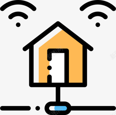 自动化家庭自动化domotics14颜色省略图标图标