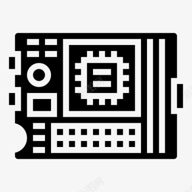 PCB主板电路pcb图标图标