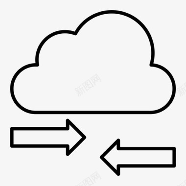 云传输传输云数据库图标图标
