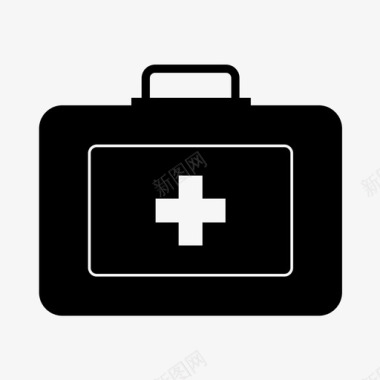急救标志急救箱卫生箱医疗箱图标图标