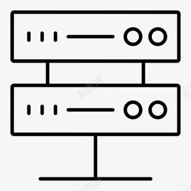 数据中心图标服务器数据中心数据库图标图标