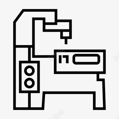 制造机械工业制造图标图标