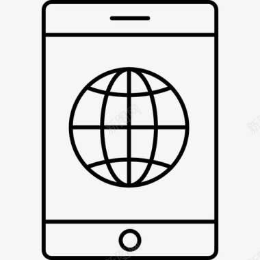 浏览器手机世界图标图标
