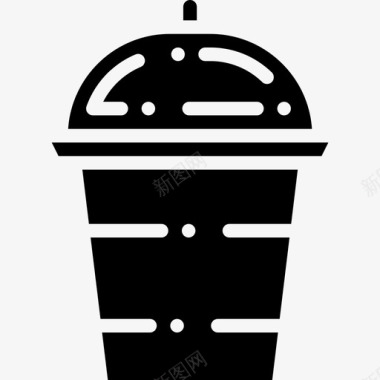 摇壶饮料和饮料3固体图标图标