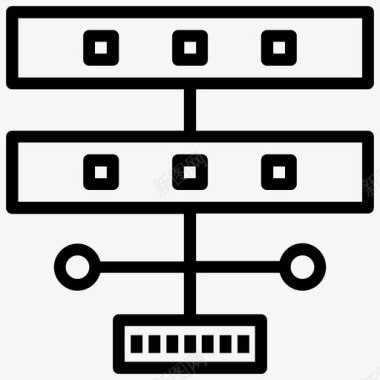 网络免费矢量服务器客户免费图标图标