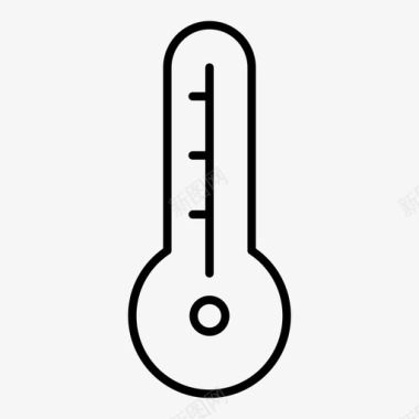 测量温度计测量医用图标图标