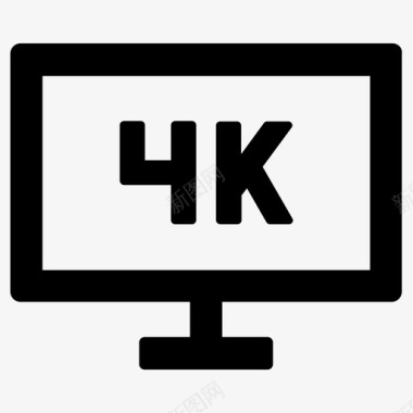 4k4k显示屏屏幕图标图标