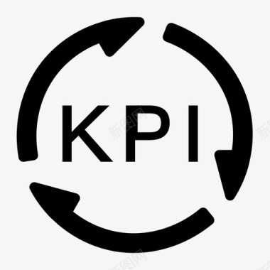 kpi考核指标燃气KPI图标