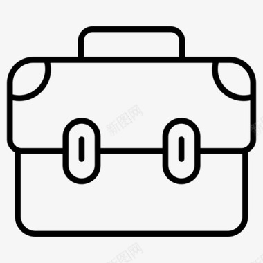 公文包包商业组合图标图标