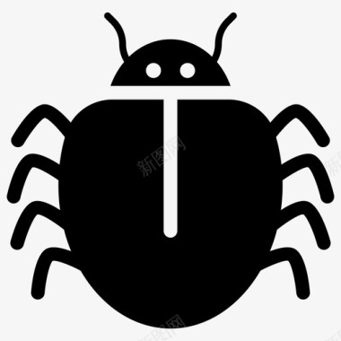 虫虫跳蚤昆虫图标图标