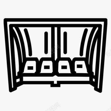板凳椅子足球图标图标