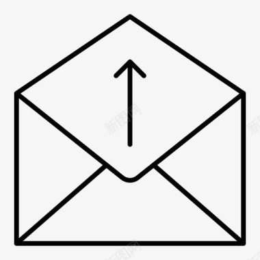发送邮件发送邮件上传业务图标图标