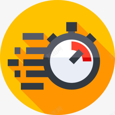 电影表秒表速度表和时间单位图标图标