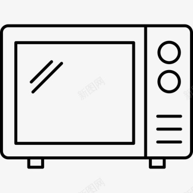 微波炉微波炉电器厨房图标图标