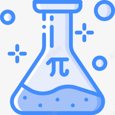 阀口烧瓶阀杆11蓝色图标图标