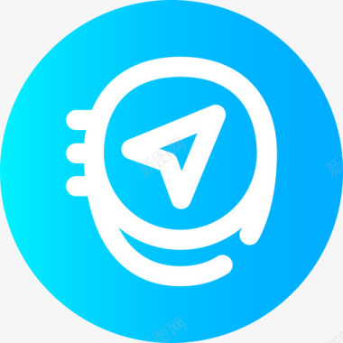 圆形火焰图标Gps露营106圆形图标图标