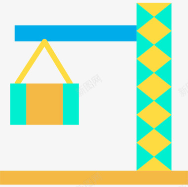 150起重机运输150扁平图标图标