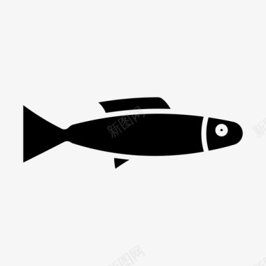 黑线鳕动物鱼图标图标