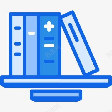 书籍教育181蓝色图标图标