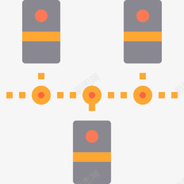 intranetIntranet计算机网络3平面图标图标