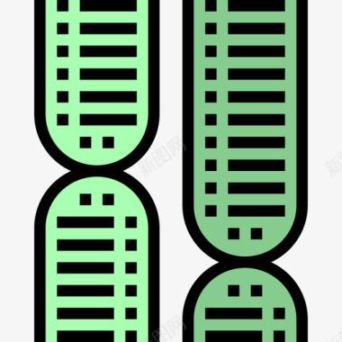 DNA封面Dna医学141线状颜色图标图标