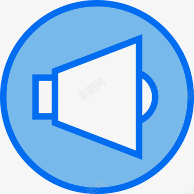 蓝色水晶按钮扬声器接口按钮6蓝色图标图标