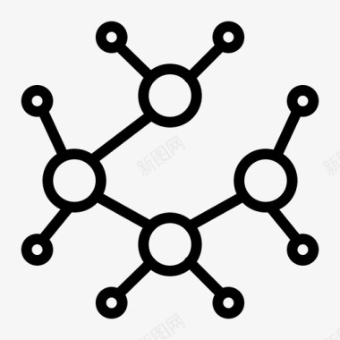 分子原子分子教育偶像图标图标