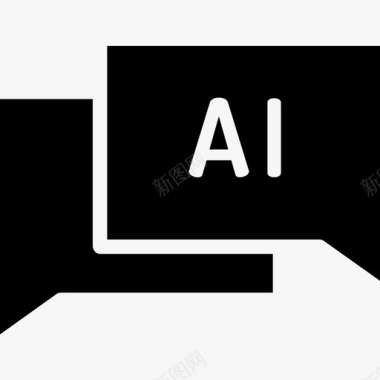AI人工智能39坚固图标图标