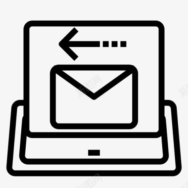 手机聊吧社交logo应用电子邮件应用程序手机图标图标