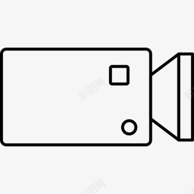 直线图照相机捕获小工具图标图标