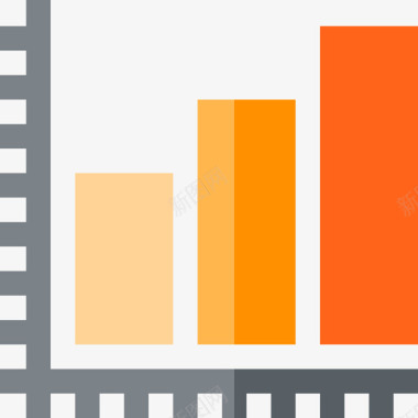 咨询分析条形图分析31扁平图标图标