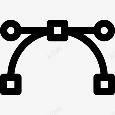 矢量素素材要素61线性图标图标