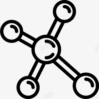 生物分子科学分子科学85线性图标图标