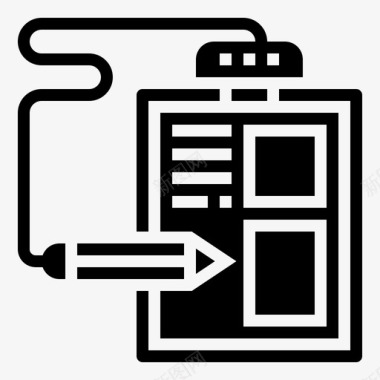 信息资料检查表检查信息图标图标