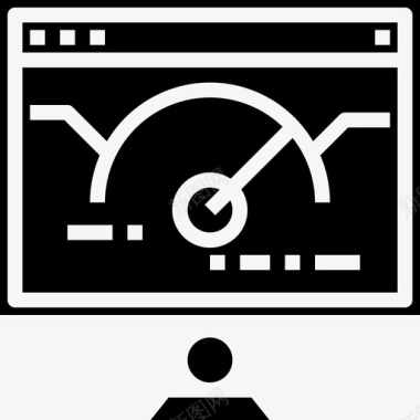 线描实心图标性能浏览器和界面10实心图标图标