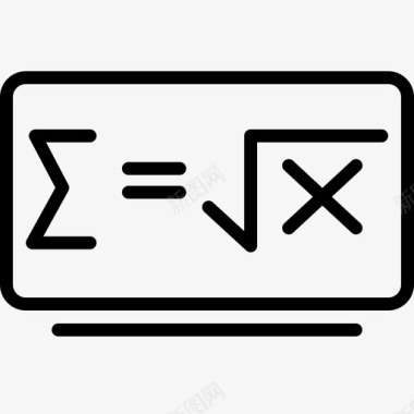 数学公式计算公式图标图标