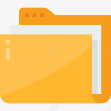 灰色文件夹文件夹文件夹和文件夹15平面图标图标
