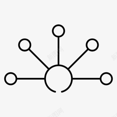 分子键原子电子分子图标图标