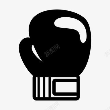 拳击手套装备保护图标图标