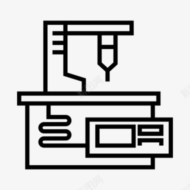 制造机械自动化工业图标图标