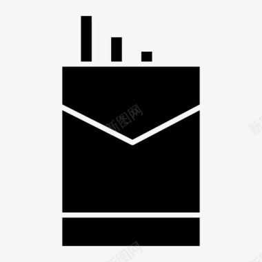 香烟盒香烟盒子吸烟图标图标