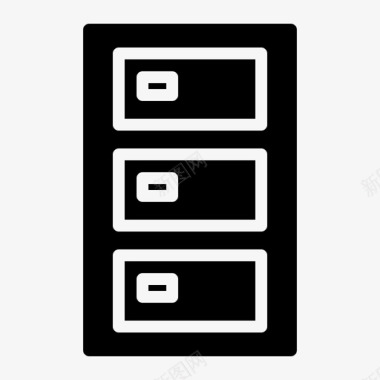 文件柜文件柜档案文件图标图标