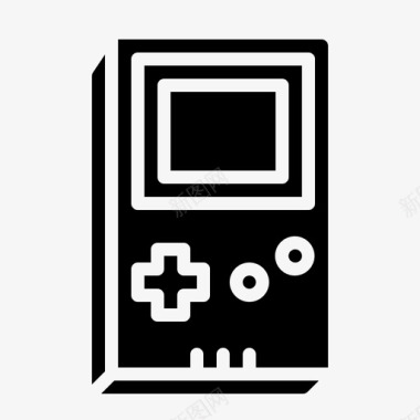 游戏控制台游戏玩家图标图标