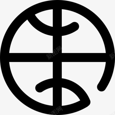 人物篮球篮球杂项63大纲图标图标