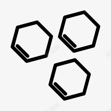 化学课堂分子原子化学图标图标