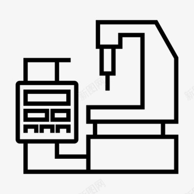 生产零件机械工业制造图标图标